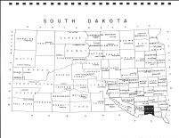 South Dakota State Map, Yankton County 1999